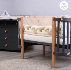 Постільний комплект Baby Veres Macaroon Vanilla (6 одиниць, 100% бавовна, 120х60 см)